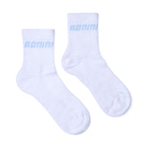 BONINI Aspire Sports Socks White Sky Blue